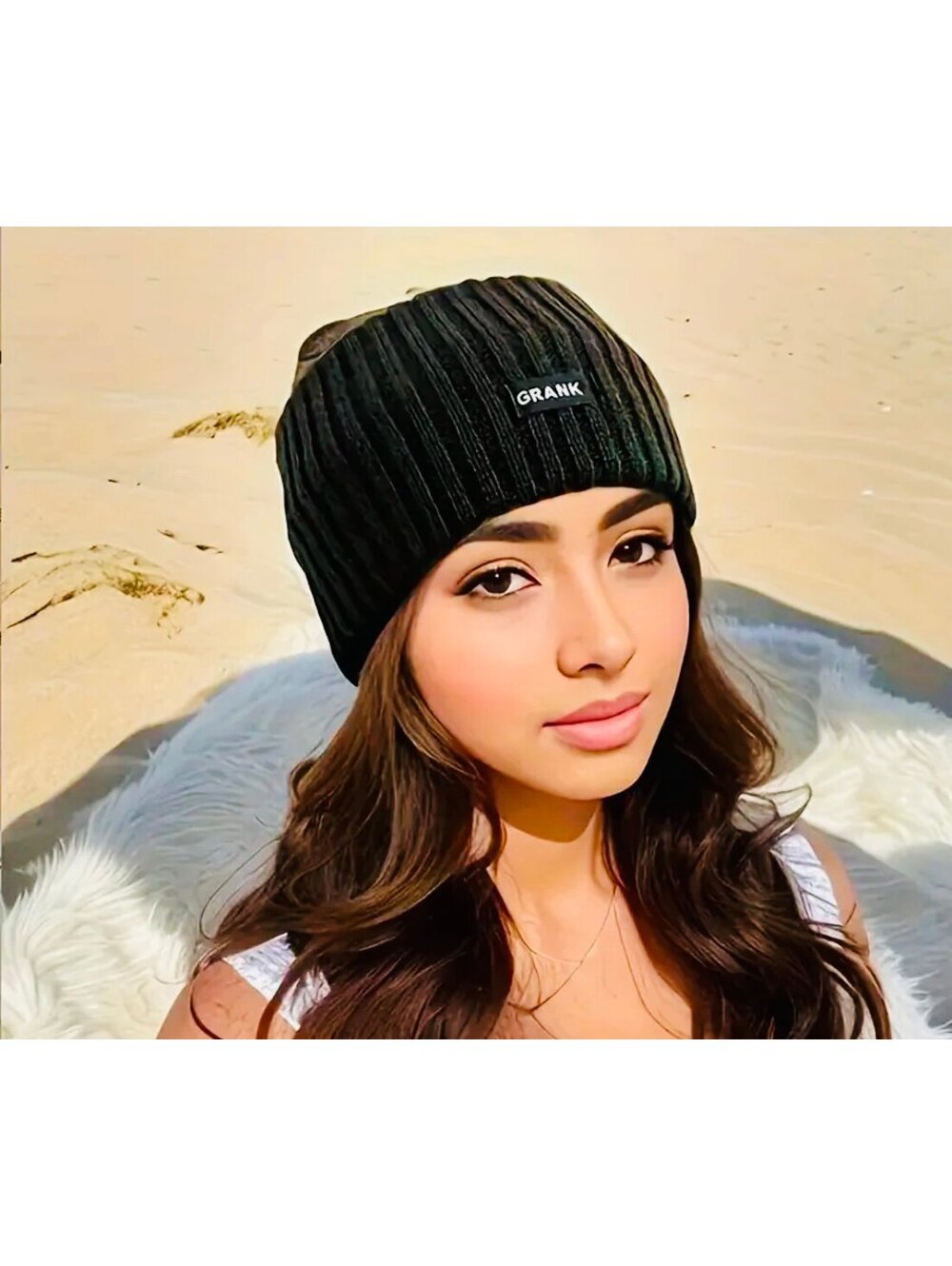 New - Chic - Fashion Knitted Headband - Black